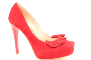 14A025-61-Q638CG красный туфли женские Elelsen