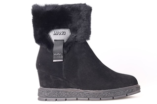 306-ZM-A529-E424 Ботинки женские шерсть OEEGO