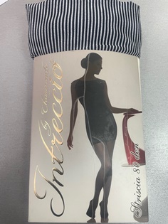 Колготки Intereccio полоска  80den  (black)