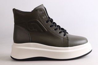 YLGY158WGEPgreen (36-40) Ботинки женские байка FARINNI