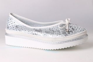 L1658 белый silver Zojas shoes