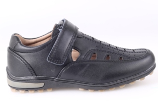 В0972  black (27-32) туфли летние Tom.m