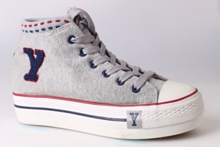 В110  серые(35-40) Кеды