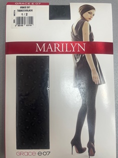 Колготки MARILYN GRACE E07 60 den  (tabacco/black)