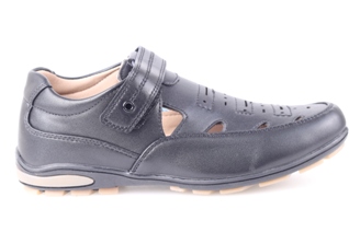 B0975 черный (33-38) туфли летние  TOM.M