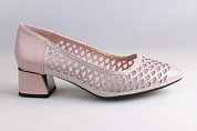 JL339-1 pink Туфли летние Credit first
