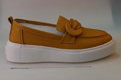 XT002-018 жёлтый (36-41) Туфли летние женские La Grandezza
