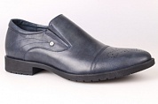 23924 синие туфли муские (МЕДИУМ)