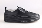 BF16-BL3068 black Полуботинки женские летние Lifexpert