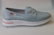 XT165-010 голубой (36-41) Туфли летние женские La Grandezza