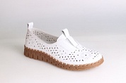 MF25027-010 белый (36-41) Туфли летние женские La Grandezza