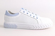 BF1-96297 (36-41) white/blue Туфли женские летние Lifexpert