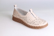 MF25027-011 бежевый (36-41) Туфли летние женские La Grandezza