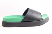 BF8-22697-2HL (36-41) black/green Сабо женские Lifexpert