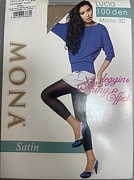 Колготки MONA LUCIA  micro 3d 100 den (grigiotto)(cacao)