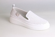 MF25014-010 белый (36-41) Туфли летние женские La Grandezza