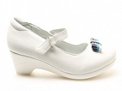72-L257белый (33-38)  туфли  Baby Sky
